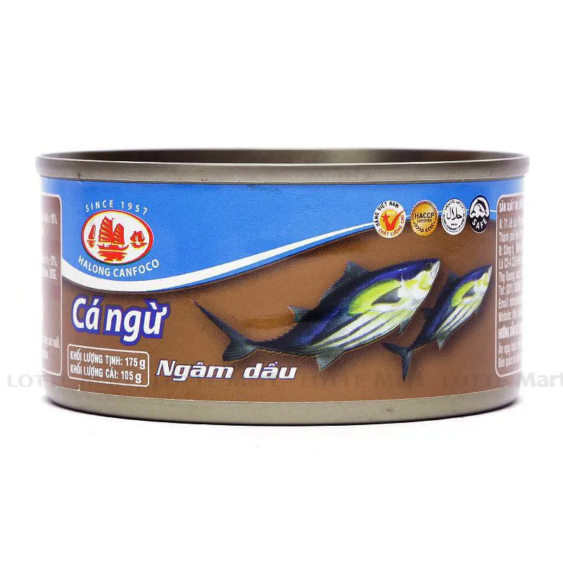 Cá Ngừ Ngâm Dầu Hạ Long 185g
